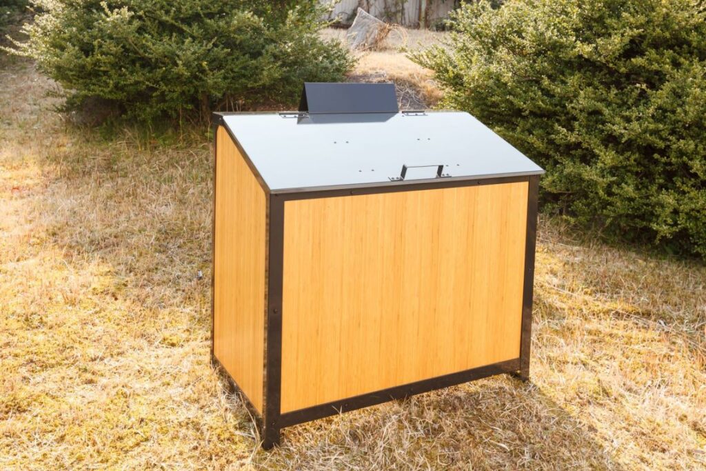 ゴミステーション ゴミ収納ボックス オーダーメイド　街の景観に合わせたデザインなど