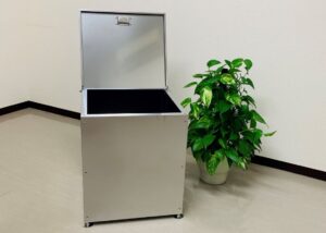 家庭用タイプ(ゴミボックス,収納ボックス mini little ワンニャンカア)ワンニャンカアlittle（家庭用）45ℓゴミ袋1個