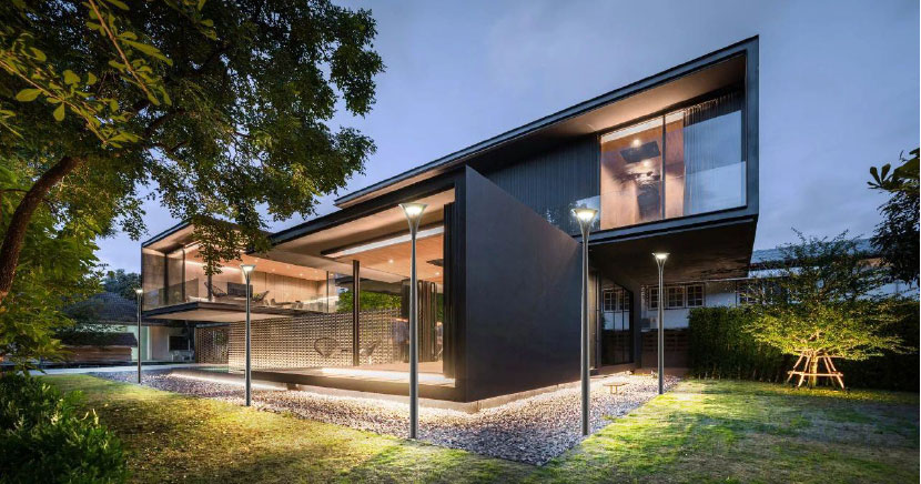 景観 LEDソーラー外灯（街灯）・照明 MACHITO-SS-SUS モダンなデザイン太陽光のみで点灯するLEDソーラー外灯・照明「MACHITO-SS」はモダンなデザインです。360°を照らすことができるので公園などの景観にマッチしやすいソーラー照明です。