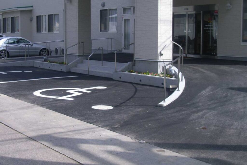 山口県 ステンレス製 手すり(手摺) ステンレス光