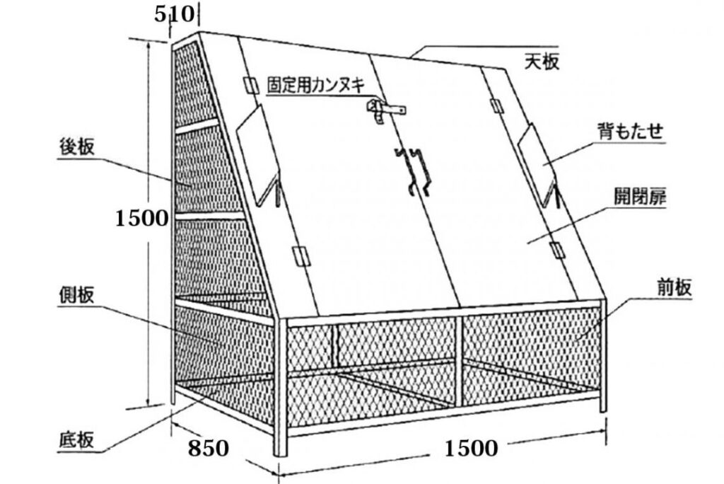 収納可能ゴミ袋数 約24袋ゴミステーション ゴミ収納ボックス 大型サイズ